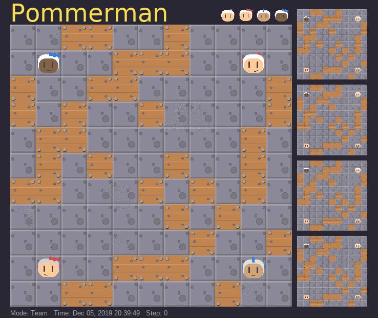 Skynet6407 winning against SimpleAgent